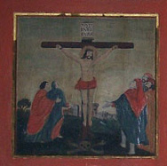 Interior Church Eidfjord altar