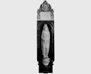 A statue of Donne dressed in his funeral shroud  in St Paul's London. Courtesy: Google Images