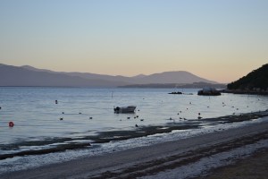 The colours of dusk at Yanakie